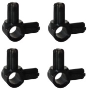 LEGO Technic Connector 10197 čierny - 4 ks