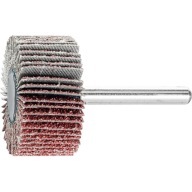 Nahrubo namontovaný lamelový brúsny kotúč, stopka 6 mm fi. 30 x 20 x 6 g. 40 NK
