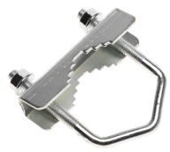 CLAMP CLAMP Small TIMBER Anténny stožiar BRACKET 9cm CYBM