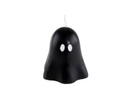 Duch Sviečka, Duch, čierna - 6 cm Halloween