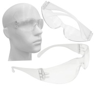 3M VIRTUA PC CLEAR AKO OCHRANNÉ OKULIARE ĽAHKÉ OCHRANNÉ OKULIARE ANTI-SPLAY CLEAR