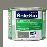 ŚNIEŻKA Supermal Oil-ftalátový email GLOSS 200ml ŠEDÝ