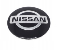 Nálepka Nissan, emblém, ráfik, kryt náboja, 60 mm