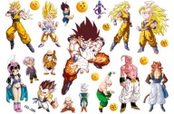 Odnímateľné tetovanie pre deti DRAGON BALL CG285