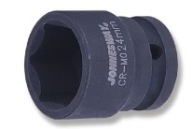 JONNESWAY KRÁTKA NÁRAZOVÁ ZÁSUVKA 1/2'' 6-UHLOVÁ 21 mm