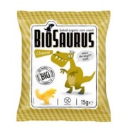 BIOSAURUS Syrové kukuričné ​​lupienky (15g) - BIO