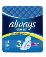 Always Classic Night s krídlami 8 ks.
