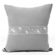 Obliečka na vankúš s kubickými zirkónmi 40x40 Diamonds