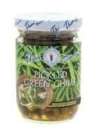 Marinované zelené chilli papričky 200g Thai Dancer