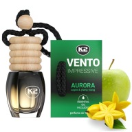 K2 VENTO OSVIEŽOVAČ AUTA VÔŇA AUTA VO FĽAŠI PÔSOBNÁ AURORA