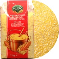 Kukuričná múka hrubá žltá Jemná 1kg FAVERO