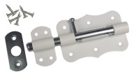 Univerzálna zaisťovacia závora 100 mm biela