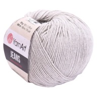 YarnArt Jeans 49 svetlošedá