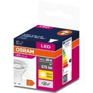 GU10 LED žiarovka 6,9W VALUE PAR16 575lm 2700K