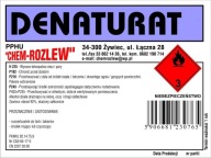 ETYLALKOHOL DENATURA 92% ROZPÚŠŤADLO 0,5