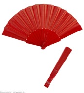 VENTILÁTOR Z ČERVENÉHO MATERIÁLU PRE RETRO FLAMENCO OUTFIT 20. rokov 20. storočia