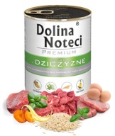 DOLINA NOTECI PREMIUM vlhké krmivo pre psov bohaté na zverinu 800g konzerva