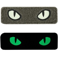 NÁŠPISKA CAT EYES CAT EYES LASEROVÝ REZANÝ VELCRO SVIETEĽNÝ M-TAC RANGER ZELENÁ