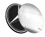 Silikónový emblémový odznak 55mm pre Mercedes 5,5cm