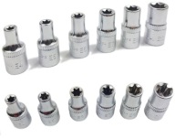 YATO - SADA ZÁSUVEK TORX 1/4'' E4-E10