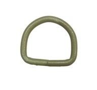 D-krúžok 25/4mm Leathercraft polkruh Khaki/Oliwka D
