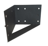 UHOL POSTELE čierny 125x125x100