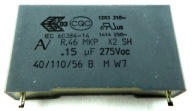 ARCOTRONICS 275V 0,15uF 150nF 10% Fólia 10 ks.