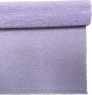 Krepový papier Taliansky krep 180 g krčený hodvábny papier č. 20E4 fialový hyacint