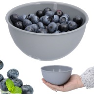 Miska na ovocný snack, 13 cm, plastové misky, béžová, 0,5 l