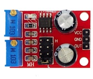 Generátor impulzov NE555 impulzný modul 1Hz 200kHz pre domácich majstrov