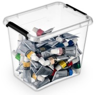 Plastová nádoba organizéra, box, 3l, kryt.