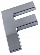 X7M19 ZNAK PÍSMENO PÍSMENO ČÍSLO ČÍSLA CHROME F