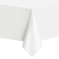Fóliové prestieranie, biele, plastové, 137x274cm