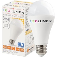 E27 A65 LED žiarovka 22W=155W 2552lm 210° CCD Úspora energie bez blikania