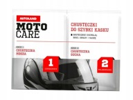 Utierky na prilbu AUTOLAND MOTO CARE 2 ks