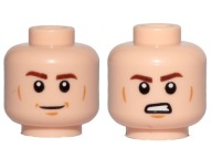 Lego New Head Light Nougat Head Star Wars Han Solo 3626cpb2108