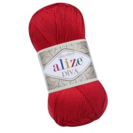 Priadza Diva - 106 Red Alize