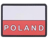 3D PATCH POLISH FLAG nápis POLAND GF CORP