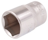 Nástrčný kľúč 13 mm Honiton 1/4 CrV šesťhranný krátky 6-bodový