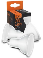 GU10 LED žiarovka 2835 SMD 7W neutrálna biela energeticky úsporné neblikajúce CCD
