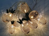 BAVLNENÉ LAMPY Medené lampy, 10 ks, 6 cm