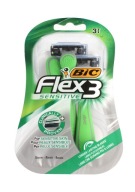 Holiaci strojček Bic Flex 3 Sensitive 3 ks