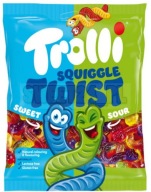 Trolli TWIST SQUIGGLE želé fazuľky 100 g