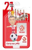 Futbalista RYBUŚ 21 Poľská reprezentačná 24H lopta