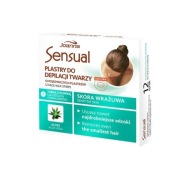 JOANNA Sensual depilačné pásiky na tvár pre citlivú pokožku ALOES bal. 12 ks.