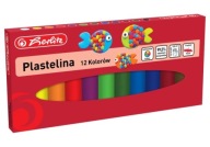 Školská plastelína Sada 12 farieb Herlitz