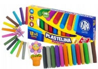 ASTRA plastelína 12 farieb + 1 zlatá škola pre deti 3+