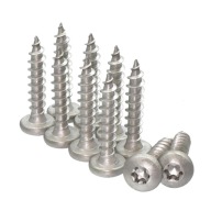 3x16 LENENTICKÁ VALCOVÁ NEREZOVÁ SKRUTKA DO DREVA TORX 9112 (10)