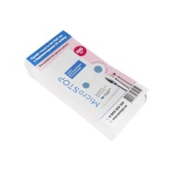 Sterilizačné vrecká Microstop s indikátorom 60*100, biele kraft (100 s