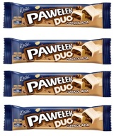 4x 45g WEDEL Pawełek Duo čokoládová tyčinka